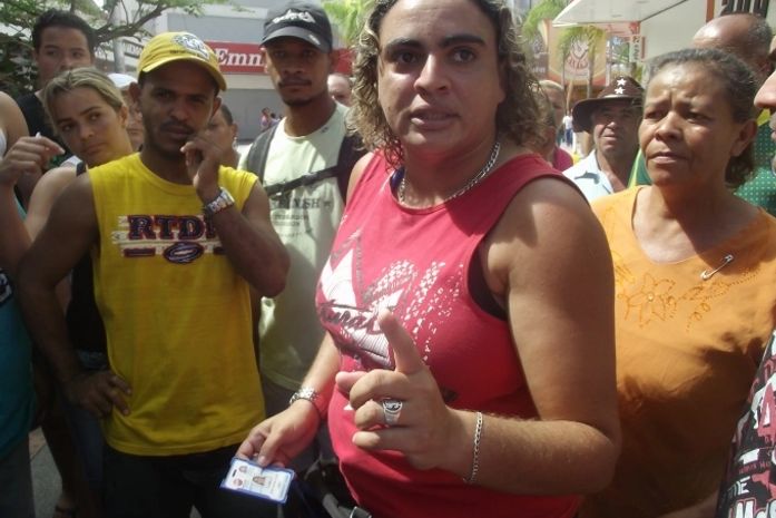 Ambulantes ficaram indignados com a operação da SMCCU