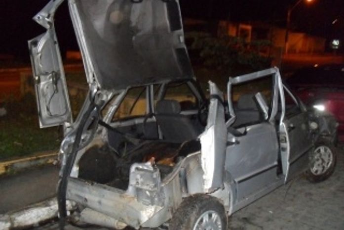 Mulher morre e filha, genro e neto ficam feridos em acidente