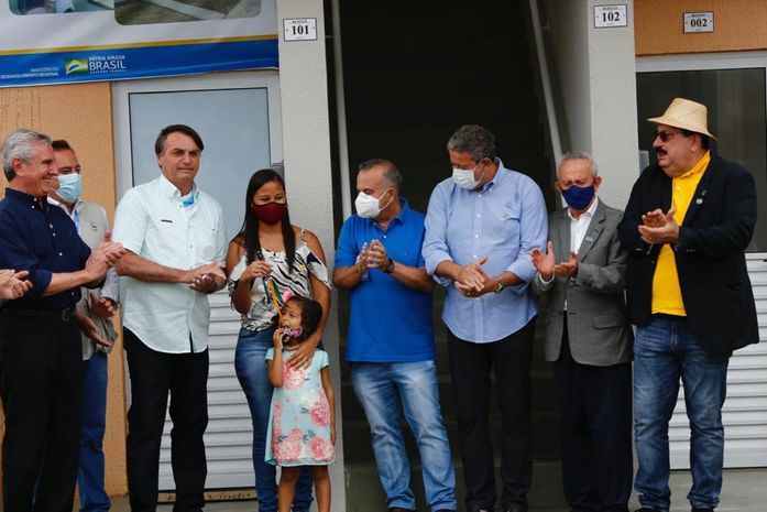 Gilberto Gonçalves prestigia uma série de eventos na capital ao lado do presidente Jair Bolsonaro