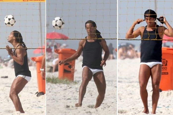 Vizinhos chamam a polícia por causa de festa de Ronaldinho Gaúcho