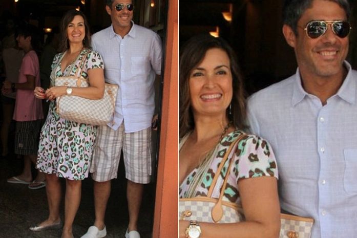 William Bonner e Fátima Bernardes curtem férias com as filhas na Itália