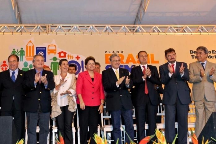 Dilma e os governadores do NE