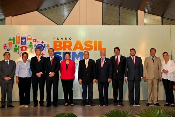 Dilma e os governadores do NE 