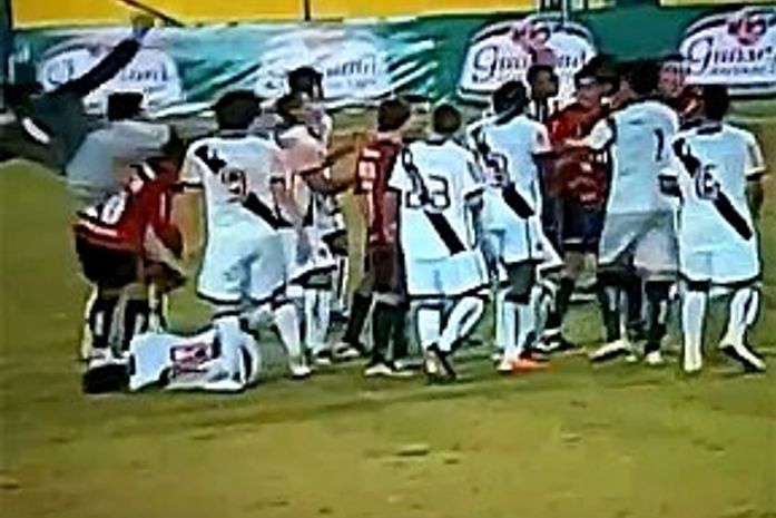 Alagoano que agrediu jogador do Vasco é dispensado do Sport