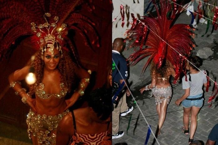 A cantora Beyoncé volta ao Rio para gravar outro clipe, diz jornal