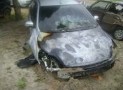 Imprudência: Veículo invade pista e colide no "Trevo da Toca do Índio"