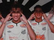 Ação publicitária do Santos coloca Neymar e Ganso no Mundial