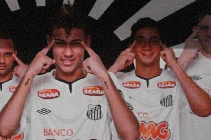 Ação publicitária do Santos coloca Neymar e Ganso no Mundial
