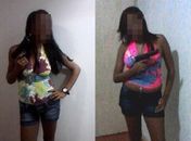 Duas mulheres de 21 anos aparecem segurando
armas em fotos de celular de amiga morta em
quartel da FAB neste domingo (7). Imagem foi
alterada pelo G1 para preservar a identidade
delas 