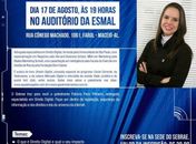 Palestra traz a Maceió advogada especialista em Direito Digital