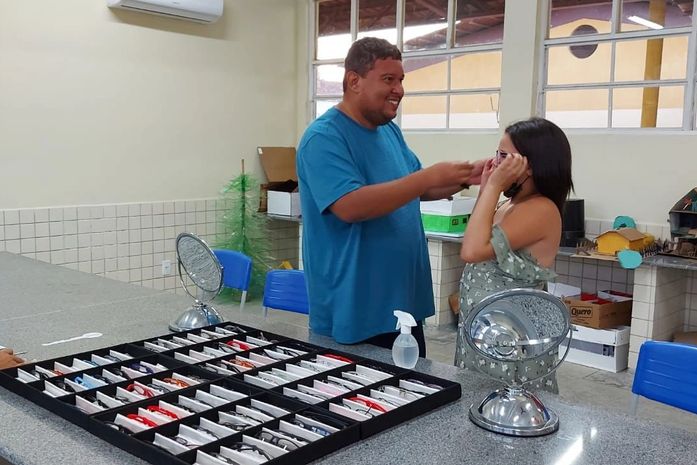 Mutirão da Visão atende mais de 300 alunos do Sistema de Educação de São Miguel dos Campos