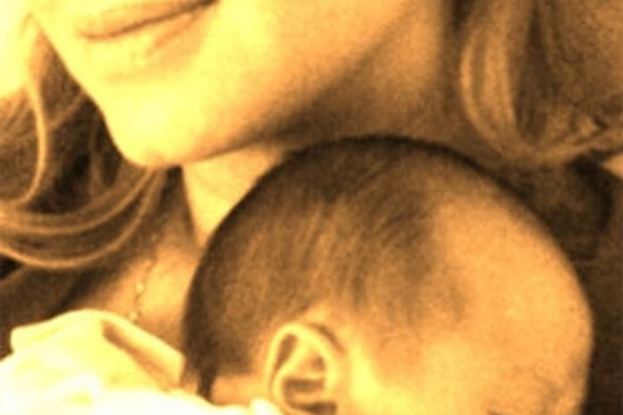 Eliana e seu filho Arthur