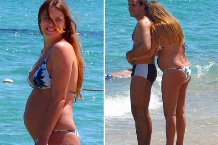 Prestes a dar à luz, Letícia Birkheuer se muda para São Paulo, diz jornal