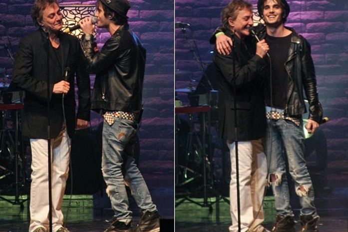 Fiuk diz que pai quase ficou com namorada sua: 'Ele come até pedra'