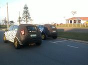 Novo Ford EcoSport é flagrado com carroceria de Fiesta em Peruíbe, SP