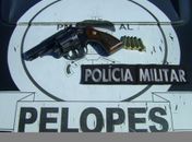 Polícia prende acusado de efetuar disparos em via pública durante festa