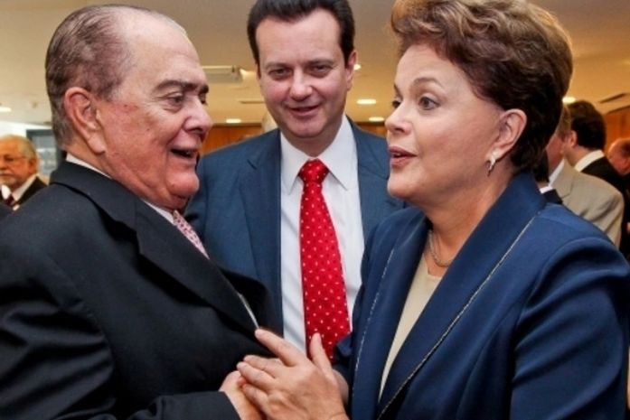 João Lyra e Dilma Rouseff
