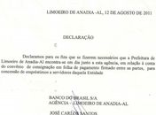 Prefeito classifica como "caluniosas" denúncias do MCCE a sua administração