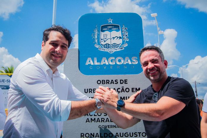 Santana do Mundaú: prefeito e governador inauguram grandes obras na área da infraestrutura