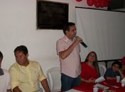 Marcos Barbos no dia da sua posse no Beer CRB.
