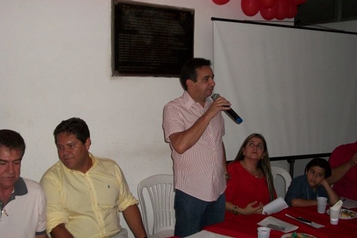 Marcos Barbos no dia da sua posse no Beer CRB.
