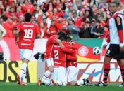 Inter e Flamengo empatam em tarde de Damião e Ronaldinho