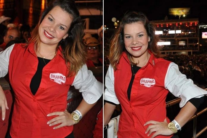 Fernanda Souza curte show de Ivete Sangalo em Barretos