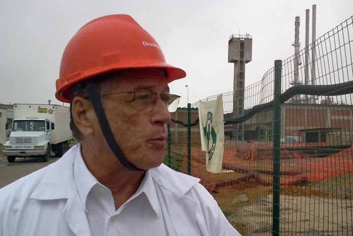 Vilela visita obra da Braskem e diz que 'passado negro' ficou para trás