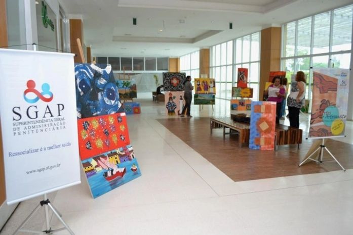 Sgap realiza Exposição de Arte e Artesanato no Shopping Pátio