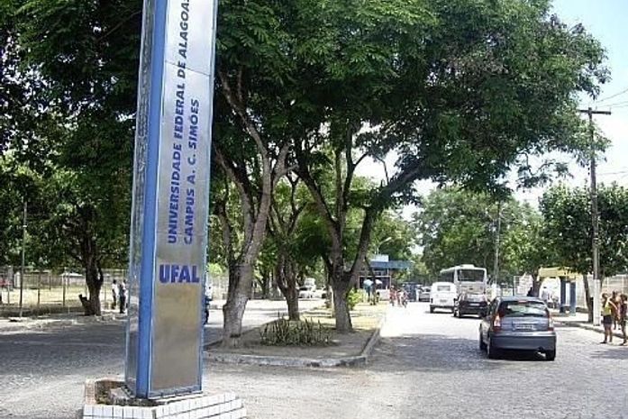 Entrada do Campus da Ufal