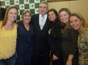 Célia Rocha comparece a posse da nova diretoria do CONASEMS