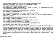 TSE publica decisão e Clemente pode tomar posse na próxima semana
