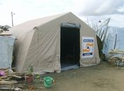 Moradias provisórias começam a ser substituídas em acampamento de Branquinha