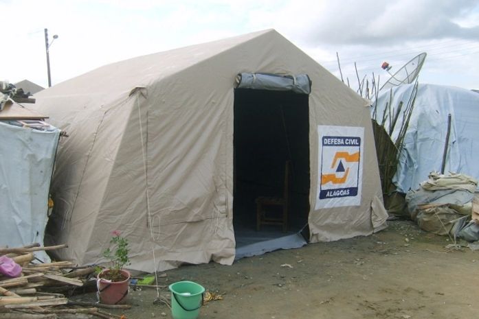 Moradias provisórias começam a ser substituídas em acampamento de Branquinha