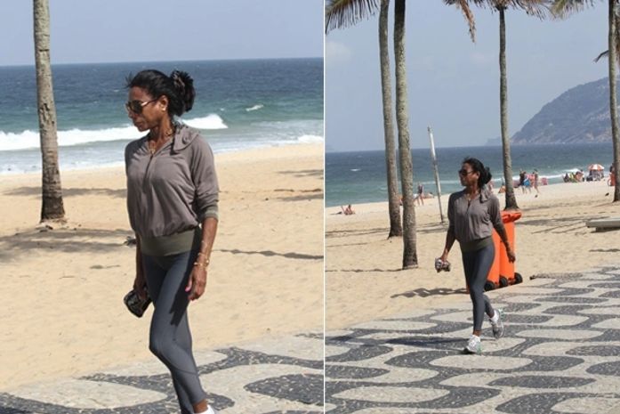 Glória Maria a jornal: 'Meu manequim é o mesmo desde os 16 anos'