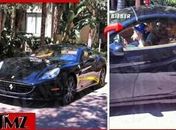 Justin Bieber passa bem após pequeno acidente com sua Ferrari