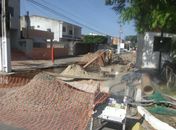 Avenida Amélia Rosa interditada