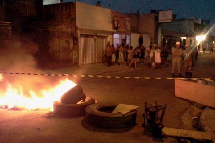 Protesto na Pajuçara