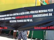 Integrantes da Reserva Técnica já realizaram vários protestos