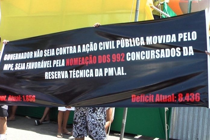 Integrantes da Reserva Técnica já realizaram vários protestos