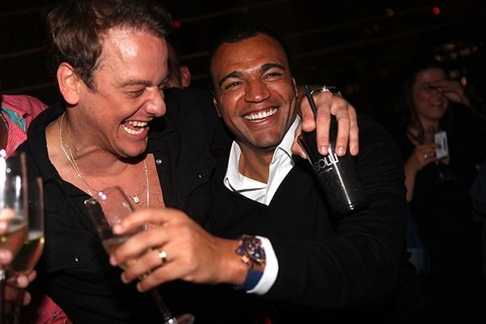 Denilson está fazendo tratamento para emagrecer com ex-BBB