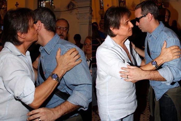 Ao invés de Roberto Carlos, fãs tietam filho do cantor em Jerusalém