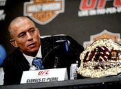 George Saint Pierre ficou irritado com a ausência do seu agora ex-oponente.