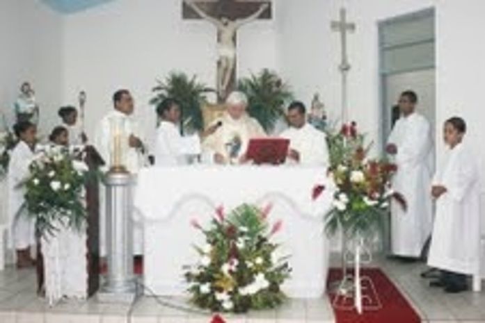 Roteiro/AL teve a presença do bispo dom Valério em sua festa religiosa