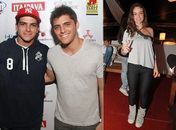 Bruno e Maria curtem show no mesmo camarote, mas não se falam