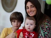 João, Ella Felippa e Karina Tavares