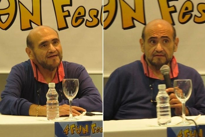 Veio cobrar o aluguel? Seu Barriga do 'Chaves' encontra a imprensa em SP