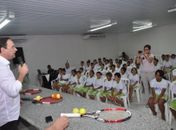 Escola de Tênis “Sacada Jovem” é lançada em Arapiraca