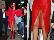 Lady Gaga em momento indiscreto