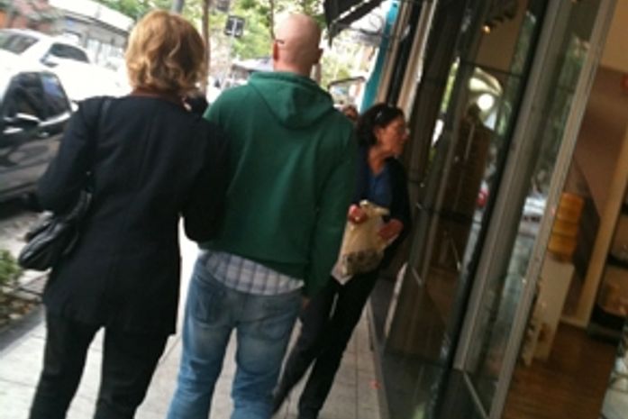 Careca, Gianecchini circula por São Paulo com Marília Gabriela